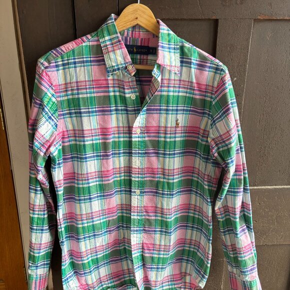 Ralph Lauren Stripped Button Down Shirt S - Picture 1 of 2